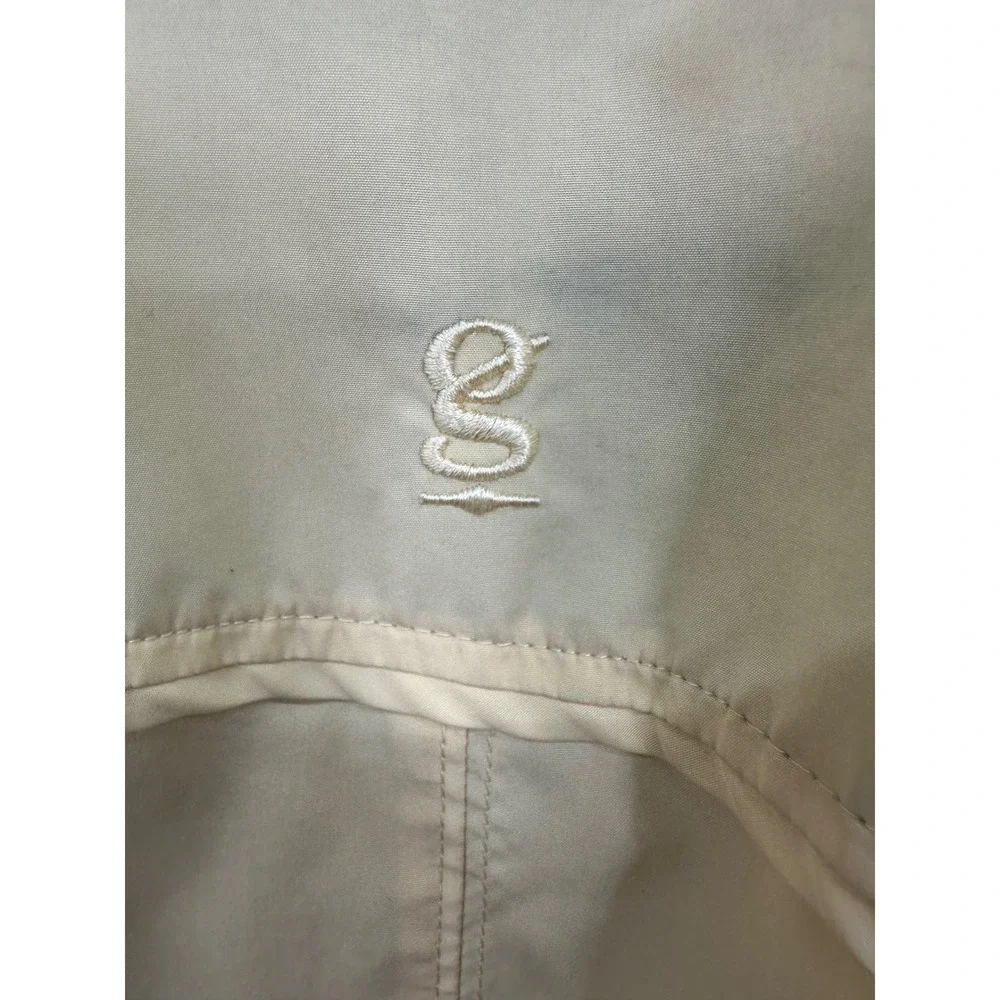 Gear For Sports Michigan Windbreaker Mens XXL Cream Good Pullover V-Neck NCAA